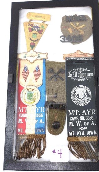 Mt.Ayr Modern Woodmen Of America Ribbons