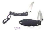2 Buck Knives 4440 And 430U (Broken Tip)