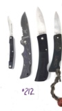 4 Pocket Knives