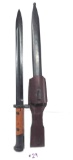 Czech Marked Bayonet W/Scabbard