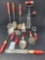 12 Pcs Vintage Red Handled Kitchen Utensils