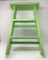 Green Wooden Step Ladder