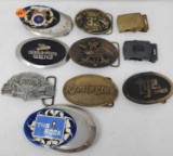 10 Vintage Belt Buckles