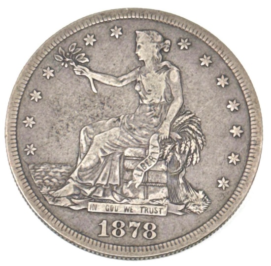 1878-S Trade Silver Dollar