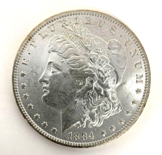 1884-O Morgan Silver Dollar