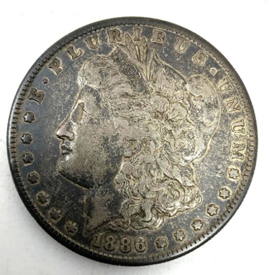1886-S Morgan Silver Dollar
