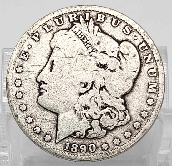 1890-0 Morgan Silver Dollar