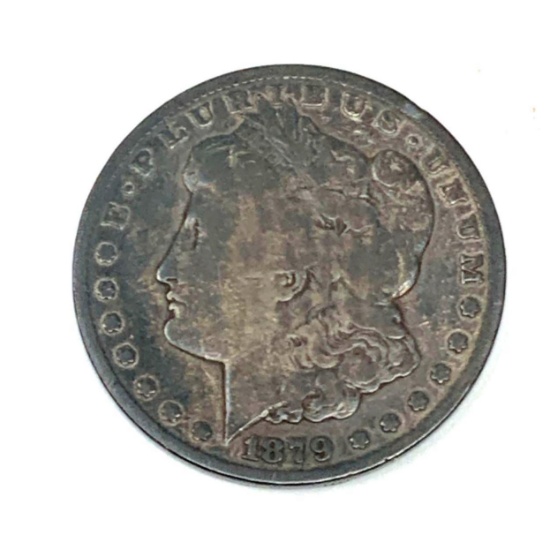 1879-CC Morgan Silver Dollar