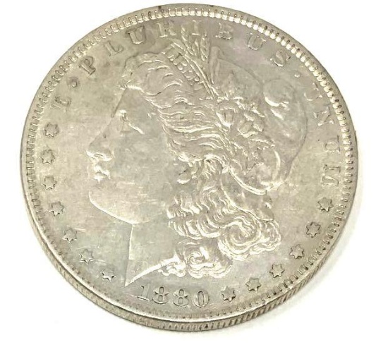 1880-O Morgan Silver Dollar