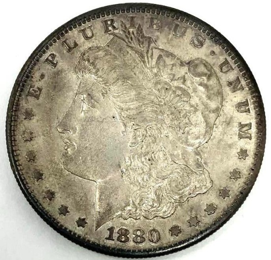 1880-S Morgan Silver Dollar