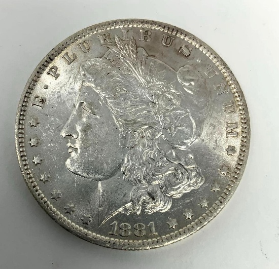 1881-O Morgan Silver Dollar