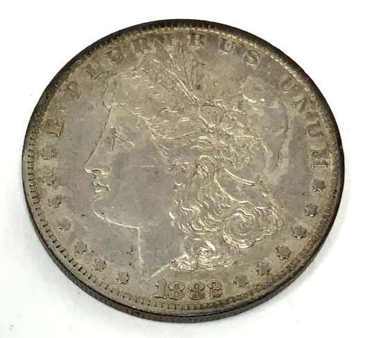1882-O Morgan Silver Dollar