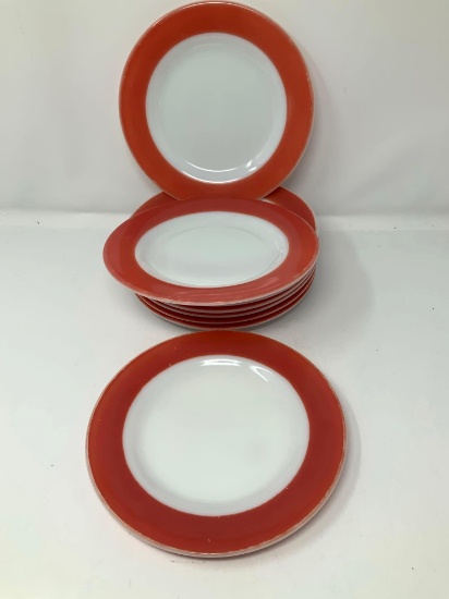 10 - Pink Flamingo 8.25 Plates