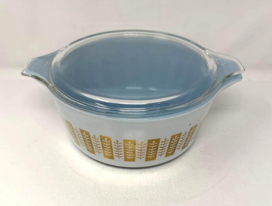 Pyrex Delphine Blue 475 Gourmet Casserole