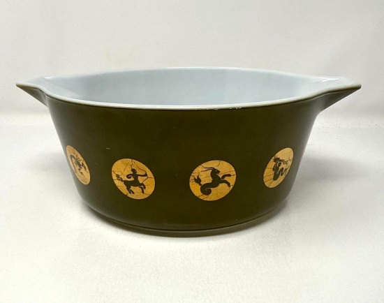 Pyrex Zidiac 475 Round Casserole