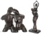 2 Nude Bronze Sculptures, A. Umlauf