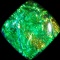 21.80 Cts Green Color Treated Australian Triplet Opal Loose Gemstone