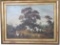 Original Mid 19thc Signed Oil Painting, French Cavalry Approaching Castle