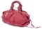 Francesco Biasia Pink Patent Leather Hobo Bag