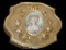 Signed French Miniature Dore Jewel Box