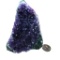 Amethyst Druze Crystal Cluster With Cut Base