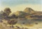 c1885 Scottish Landscape Loch Lomond Oil Painting