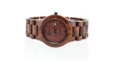Women/Men Natural Wood Wristwatch Quartz Wooden Watches Luminous Hand watch