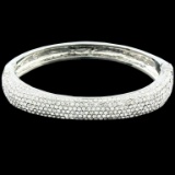 Sparkling Swarovski Crystal Bangle Bracelet