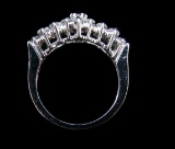 14kt White Gold & Diamond Anniversary Ring