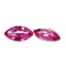 Matching Pair Madagascar Ruby Marquise Gemstones 5.27ctw