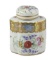 French Porcelain Tea Caddy Ginger Jar