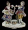 German Porcelain 18thc Figural Couple