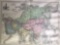 Early color French map of Asie (Asia).