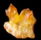 80g Orange Titanium Bismuth Cluster Aura Quartz Stone ~ Orange Crystal Rock
