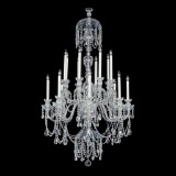 Winter Elegance - 16 Light Crystal Chandelier with Swarovski - 36