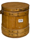 19thc Wooden Firken, Sugar Bucket