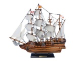 Wooden Spanish Galleon Tall Model Ship 20