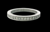 Tiffany & Co. Platinum Diamond Wedding Band Ring