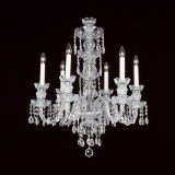 6-R-8 NF - 6 LIGHT CRYSTAL CHANDELIER WITH SWAROVSKI - 22