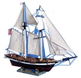 Wooden Baltimore Clipper Harvey Tall Model Ship 32