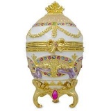 Faberge-inspired 1903 Bonbonniere Faberge Egg