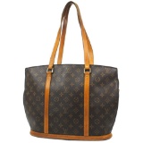 Authentic Louis Vuitton Babylone Shoulder Tote Bag Monogram Purse