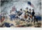 After Nathaniel Currier, Fine Art Modern Lithograph, The Battle Of New Orleans - 1815