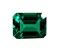 5.5ct.Russian Lab-created Emerald Green Beryl Octagon Gemstone