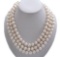 11-13mm White South Sea Baroque Pearls 14kt Gold 50