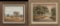 Late 20thc, William Stracener, Oak Tress & Marsh Lanscape Oil Paintings