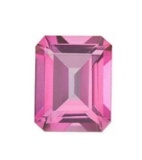 9.5ct Natural Pink Topaz Octagon Faceted Gemstone