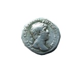 Ancient Roman Silver Coin Denarius Hadrianus Hadrian 117-138 Ad.