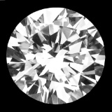 2.75ct Round 9mm Bianco Diamond