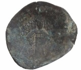 Byzantine Aspron Coin. Alexius I Comnenus Billon.